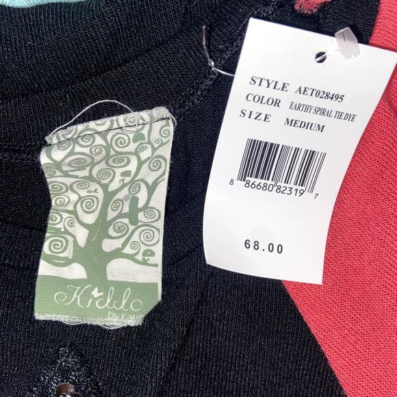 Kiddo by katie Girls Multi Color Sweater Sequin Star Front Size Medium - Picture 2 of 4